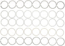 Mahle 42156CP Engine Piston Ring Set