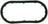 Mahle B31885 Engine Oil Cooler Gasket - Upper