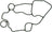 Mahle B31921 Engine Oil Filter Adapter Gasket - Front