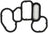 Mahle B31938 Engine Variable Valve Timing (VVT) Solenoid Filter Gasket