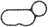 Mahle B32580 Engine Oil Filter Adapter Gasket