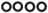 Mahle GS33276 Fuel Injector O-Ring Kit - Lower, Upper or Upper and Lower