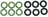 Mahle GS33503 Fuel Injector O-Ring Kit