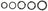 Mahle GS33683 Engine Oil Cooler Gasket Set