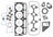 Mahle HS54051 Engine Cylinder Head Gasket Set