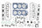 Mahle HS54137 Engine Cylinder Head Gasket Set