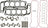 Mahle HS54237A Engine Cylinder Head Gasket Set