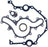 Mahle JV1139 Engine Timing Cover Gasket Set