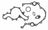 Mahle JV5027 Engine Timing Cover Gasket Set