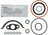 Mahle JV5080 Engine Timing Cover Gasket Set