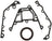Mahle JV5142 Engine Timing Cover Gasket Set - Lower