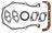 Mahle JV834 Engine Timing Cover Gasket Set