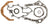 Mahle JV948 Engine Timing Cover Gasket Set