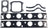 Mahle MS15445 Engine Intake Manifold Gasket Set