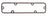 Mahle MS15687A Fuel Injection Plenum Gasket