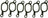 Mahle MS19354 Exhaust Manifold Gasket Set