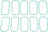 Mahle MS19433 Engine Intake Manifold Gasket Set