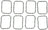 Mahle MS19507 Engine Intake Manifold Gasket Set