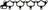 Mahle MS19512 Engine Intake Manifold Gasket