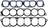 Mahle MS19532 Fuel Injection Plenum Gasket Set