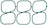 Mahle MS19557 Fuel Injection Plenum Gasket Set