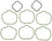 Mahle MS19560 Engine Intake Manifold Gasket Set - Lower