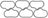 Mahle MS19608 Engine Intake Manifold Gasket Set