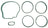 Mahle MS19865 Engine Intake Manifold Gasket Set