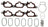 Mahle MS19873 Engine Intake Manifold Gasket Set - Lower and Upper