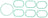Mahle MS19923 Engine Intake Manifold Gasket Set