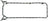 Mahle OS32341 Engine Oil Pan Gasket