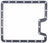Mahle OS32355 Engine Oil Pan Gasket - Lower