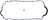 Mahle OS32468 Engine Oil Pan Gasket Set
