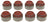 Mahle SS45812 Engine Valve Stem Oil Seal Set - Exhaust
