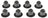Mahle SS45844 Engine Valve Stem Oil Seal Set - Intake and Exhaust
