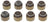 Mahle SS45866A Engine Valve Stem Oil Seal Set - Intake or Intake and Exhaust