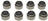 Mahle SS45925 Engine Valve Stem Oil Seal Set - Intake and Exhaust