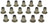 Mahle SS45952 Engine Valve Stem Oil Seal Set - Intake and Exhaust