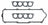 Mahle VS18393 Engine Valve Cover Gasket Set