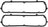 Mahle VS38300R Engine Valve Cover Gasket Set