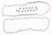 Mahle VS50356 Engine Valve Cover Gasket Set