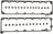 Mahle VS50487 Engine Valve Cover Gasket Set