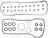 Mahle VS50685 Engine Valve Cover Gasket Set