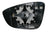 Vemo V10-69-0067 Door Mirror Glass - Left