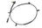 Vemo V41-72-0002 ABS Wheel Speed Sensor - Rear Left or Rear Right