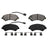 Wagner Brake SX1842 Disc Brake Pad Set - Front