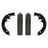 Wagner Brake Z152R Drum Brake Shoe - Rear