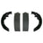 Wagner Brake Z313R Drum Brake Shoe - Front