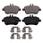 Wagner Brake ZD1646 Disc Brake Pad Set - Rear