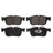 Wagner Brake ZD1861 Disc Brake Pad Set - Front